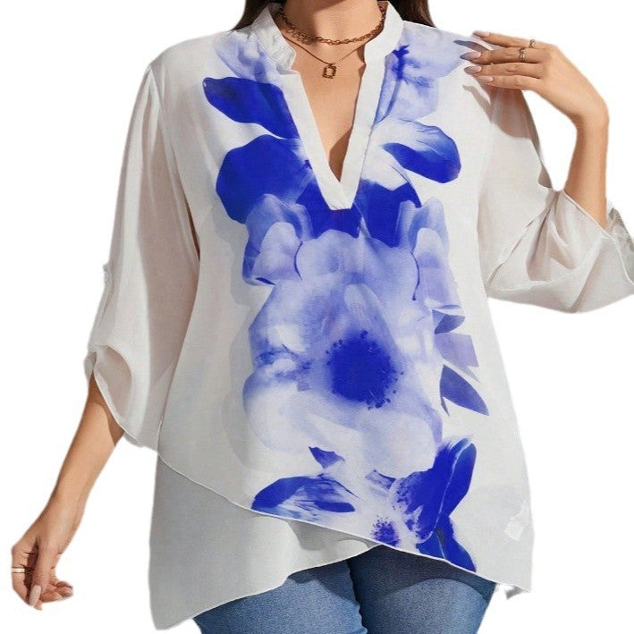 Women's Clothing Loose Shirt Elegant Fashion Design